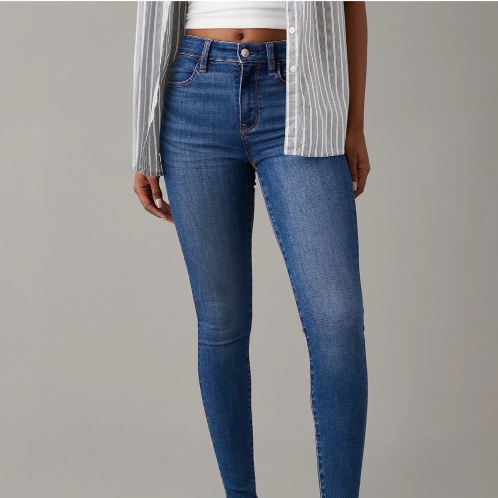 American eagle high waisted skinny 4 short